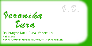 veronika dura business card